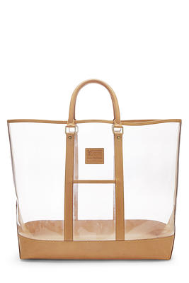 Isaac Mizrahi x Louis Vuitton Clear Vinyl Sac Weekender