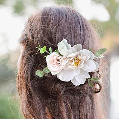 VERMONT | floral bridal comb