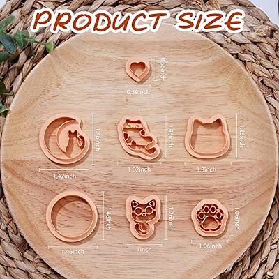 Puocaon Knot Polymer Clay Cutters - 10 Pcs Weave Knot Clay Cutters for