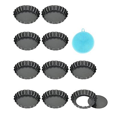 4/6/8/10 inch Silicone Round Cake Pan Tins Non-stick Baking Mould