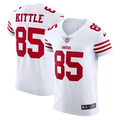 Men's Nike George Kittle Scarlet San Francisco 49ers Vapor Elite Jersey