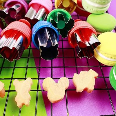 Vegetable Cutter Shapes Set, Mini Cookie Cutter Set, 8pcs Flower Shape Mini  Fruit Cutter Stainless Steel Biscuit Mold Cookie Stamps Mold for Kids