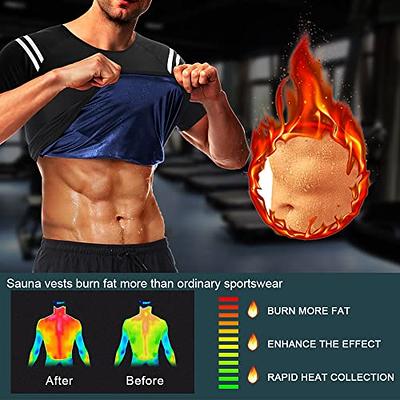 Sauna Shaper Shirt for Men, Sweat More, Lose Fat