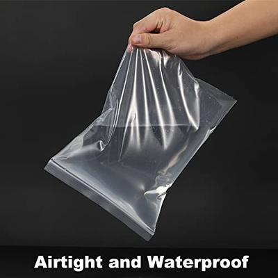 Zipper Freezer Bags, 1 gal, 2.7 mil, 9.6 x 12.1, Clear, 28 Bags