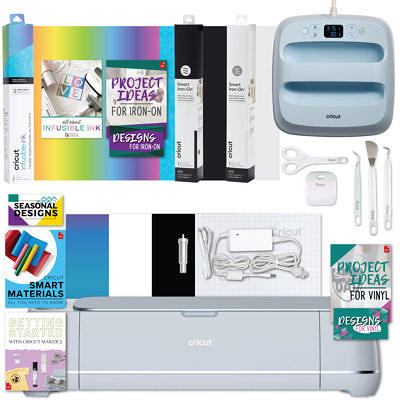 Cricut Maker 3 and Easy Press 3 Cutting Machine and Heat Press Bundle -  Yahoo Shopping