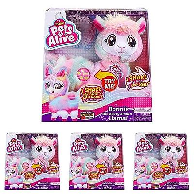 Pets Alive Rainbow Bonnie The Booty Shakin Llama Battery-Powered Dancing  Robotic Toy by ZURU (Pack of 4) - Yahoo Shopping