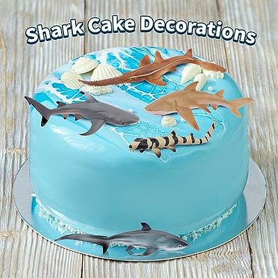 Baby Shark Double Tier Cake | Custom Cake Bakery - Cr√î√∏Œ©me Castle –  Creme Castle