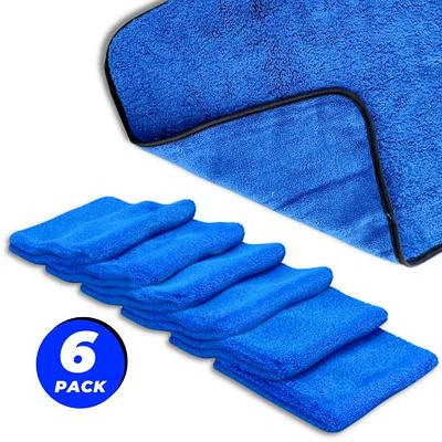 HOMEXCEL Microfiber Towels for Car,Premium Cleaning Cloth Lint Free,Scratch  Free,Strong Water Absorption,Car Washing Drying Towel for Household,Auto