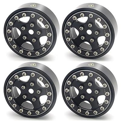 TREAL SCX24 Wheels 1.0'' Beadlock Wheels(4P) Vinatge Wheels for 1