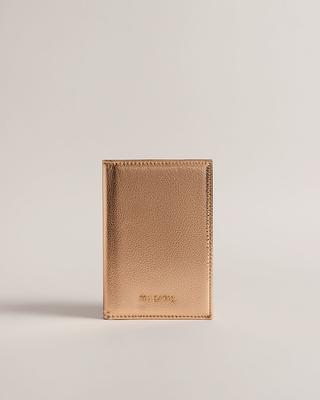 Women's Passport Holder in Rose Gold, Jesssia - Yahoo Shopping