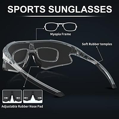 HAAYOT Cycling Glasses,Polarized Baseball Sunglasses for Men Women