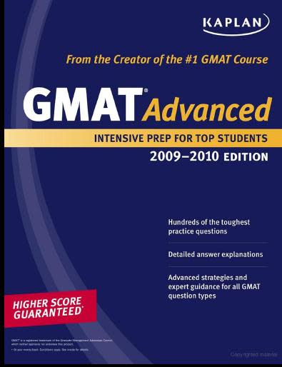 شهادة gmat ، تعريفها ؟ أقسامها ؟ أمتحانها ؟ وكمان الكتب !! 1239188405_kaplan-gmat-advanced-2009-2010-edition