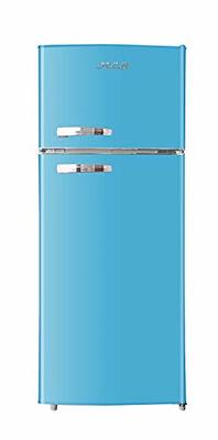 Jeremy Cass 3.5-cu ft Counter-depth Freestanding Mini Fridge Freezer  Compartment (Silver) ENERGY STAR in the Mini Fridges department at