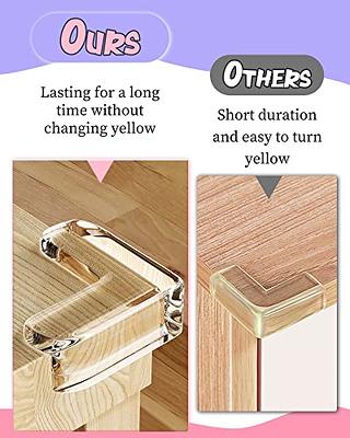 Table Corner Protector Guards for Baby Satety - Furniture Corner Guard &  Edge Safety Bumpers, Cover Sharp Furniture,Table Edges and Cabinets