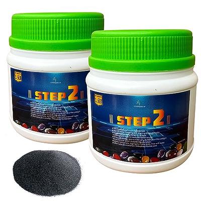 YHAspace 2 lbs Tumbler Media Grit,Polish 1500 Fine Aluminum Oxide, Step 4  for Tumbling Stones,Rock Polishing Grit Media, Works with Any Rock Tumbler