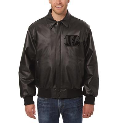 Denver Broncos JH Design Leather Jacket - Navy