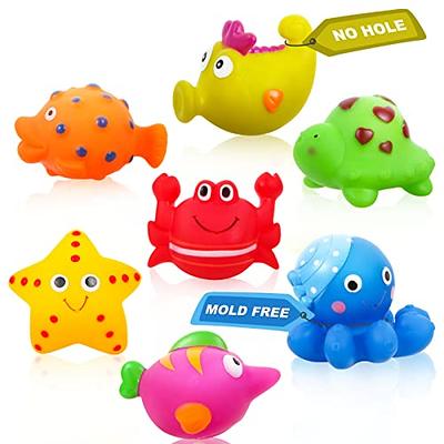 Mold Free Bath Toys For Toddlers 1-3 - Baby Infants Pool Water Shower Toys