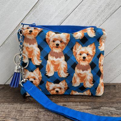 Zipped Dog Coin Purse