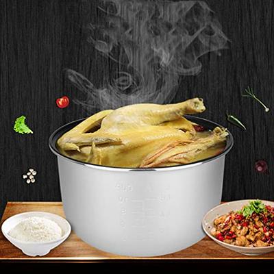 Meao Stainless Steel Ham Sandwich Meat Press Maker for Making Healthy Homemade Deli Meat Come - Kitchen Bacon Meat Pressure Cookers Boiler Pot Pan