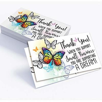  Assorted Thank You Note Cards - Blank Thank You Money and Gift  Card Holders - Set of 8 : Office Products