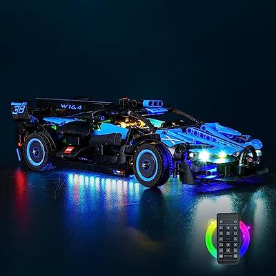 VONADO LED Light Kit for Lego Bugatti Bolide Agile Blue Remote