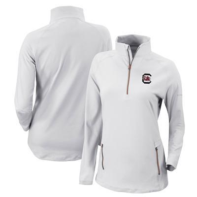 Men's League Collegiate Wear Heathered Gray South Carolina Gamecocks  Saranac Quarter-Zip Pullover Jacket