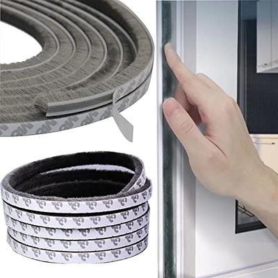 AFAXINRIE Weather Stripping Door Seal for Sliding Windows Doors Frame Side,  32.8Ft, Seal Strip, Pile Self Adhesive Weatherstrip, 0.36 Wide X 0.2 Thick  - Yahoo Shopping