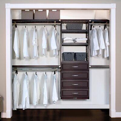  John Louis Home 16in Deep Deluxe Closet Organizer