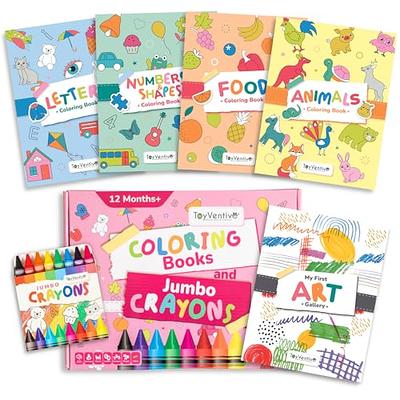  Water Coloring Books for Kids Ages 4-8,Pocket Watercolor  Painting Book Kit for Toddlers,Kids Water Color Paint Set Art Crafts,Mini  Travel Water Coloring Book,Gifts for Girls Boys : BAOXUE: Toys & Games