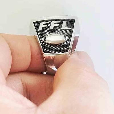 2022 Fantasy Football Championship Ring big heavy FFL Champion Ring :  Sports & Outdoors 