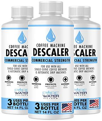 Descaler & Cleaner (9 Uses) - MADE IN USA - Descaling Solution for Keurig  Brewers, Nespresso, Delonghi, Breville & All Coffee Makers & Espresso  Machines - Yahoo Shopping