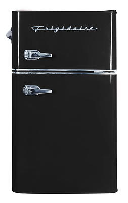 Frigidaire Retro 3.1 Cu ft Two Door Compact Refrigerator with Freezer, Red