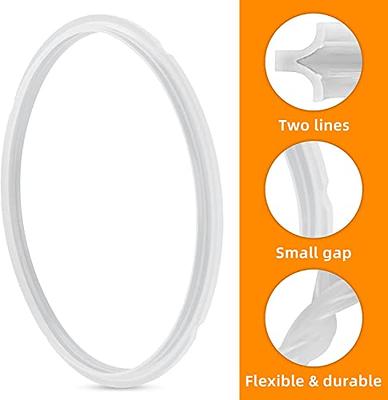 Sealing Ring for CHEF iQ 6 Quart Electric Pressure Cooker 100% Silicone  Replacement Gasket Seal Rings for 6 Qt CHEF iQ Smart Electric Pressure  Cooker