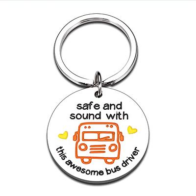 School Bus Drivers Appreciation Gifts Keychain From Student Thank You Gifts  for School Bus Driver Men Christmas Birthday Retirement Graduation Present  for School Bus Driver Him Gift Ideas for Women - Yahoo