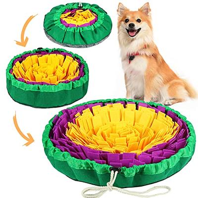 Treat Dispensing Dog Toys - Interactive Puzzle Toys - Mentally Stimulating  Toys for Dogs -Dispenser Puppy Food Toy Great Alternative for Dog Slow