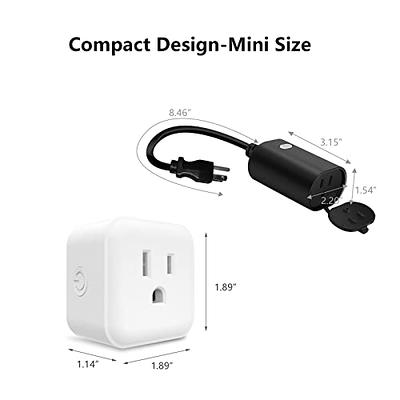 Minoston Z-Wave Smart Plug 700 Series Work with SmartThings, Homeseer,  Vera, Wink, Alexa, Google Assistant, Z-Wave Hub Required, FCC ETL Listed -  Yahoo Shopping