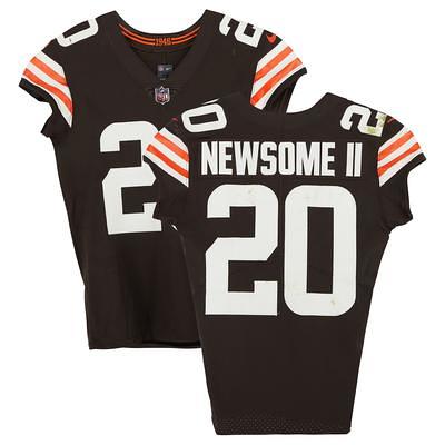 Kareem Hunt Cleveland Browns Game-Used #27 Brown Jersey vs. Baltimore  Ravens on December 12 2021