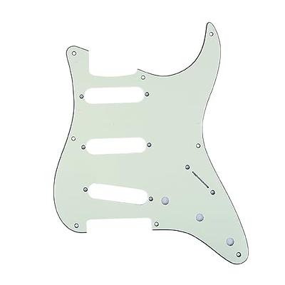 Stratocaster Strat Pickguard SSS 8 or 11 Holes & Backplate Tremolo