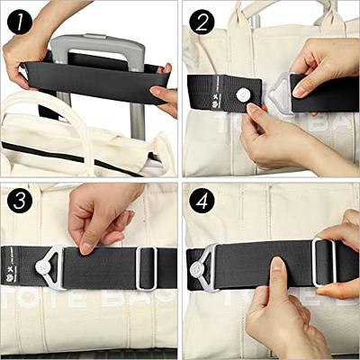 Luggage Straps Adjustable Travel Belt for Luggage Add a Bag Over