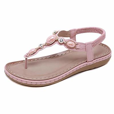 HARENCE Sandals for Women Summer Flats Comfortable Palestine | Ubuy