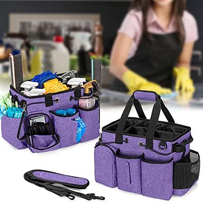 LoDrid Large Wearable Cleaning Caddy Bag with Detachable Divider, Cleaning  Organizer with Handles, Cleaning Supply Tote with Adjustable Shoulder Strap  for Cleaners & Housekeepers, Purple - Yahoo Shopping