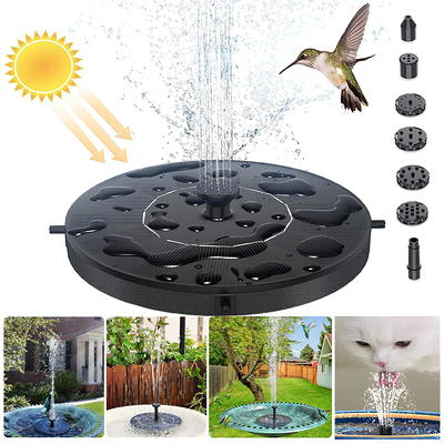 New Solar Powered Floating Pond Fountains