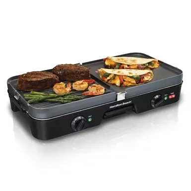 Nostalgia - MGR5CRL MyMini Personal Electric Grill - Coral