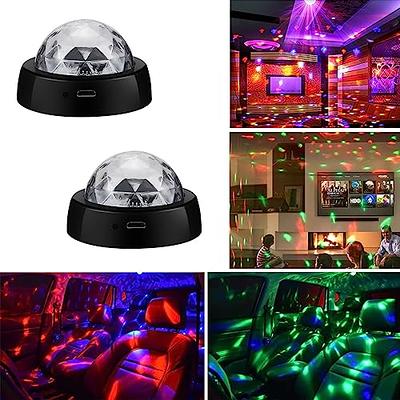 kismee Disco Party Light Night Light 2 in 1 Flashes with Music Sound  Activated Multicolor Disco Ball Rechargeable Battery Operated Mini Disco  Ball…