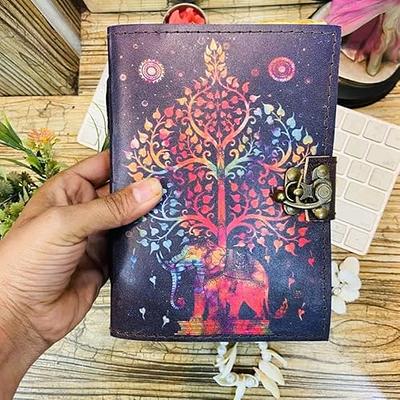 NEW Grimoire Book of Spells Journal Hardcover Book of Shadows Metallic  Unlined