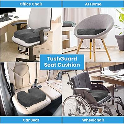 Ergonomic Seat Cushion,Office Chair Cushions, Car Seat Cushion,Pain Relief  Chair Pad, Memory Foam Butt Pillow for Computer Desk, Wheelchair