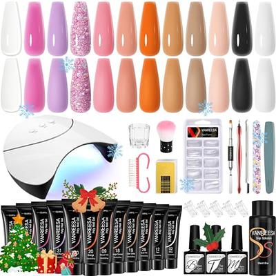 HS Unhas De Poli Gel Set Private Label Nail Extension Acrylic Poly Nail Gel  Kit with Brush Dual Form - China UV Gel and Nail Gel price |  Made-in-China.com