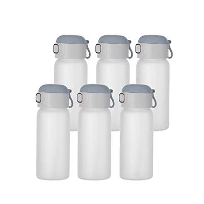 PYD Life Sublimation Glass Blanks Water Bottle 15 OZ Frosted Sippy Up  Tumbler Cups with Gray Pop Lid and Straw for Tumbler Heat Press 6 Pack -  Yahoo Shopping