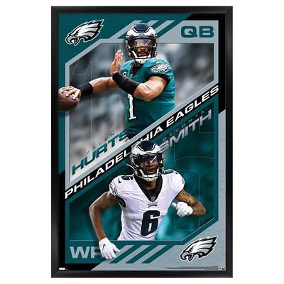 NFL Philadelphia Eagles - Logo 21 Wall Poster, 14.725 x 22.375, Framed