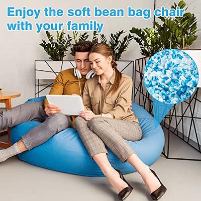 Bean Bag Chair 5-foot Memory Foam Removable Cover Bean Bags - Yahoo Shopping